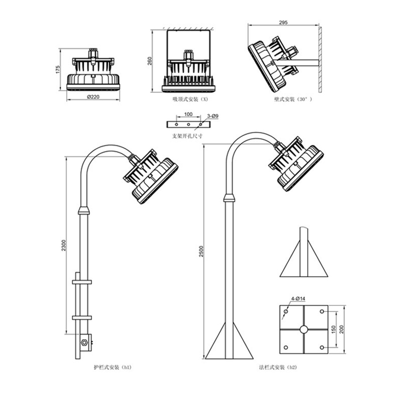 Explosion-proof LED Light Fittings