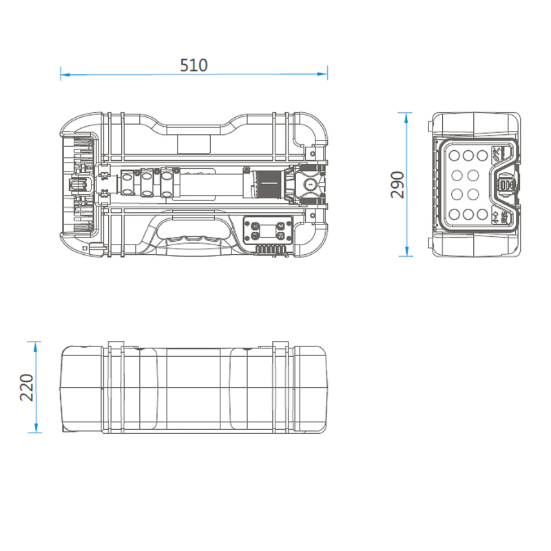 FW6116 PORTABLE LED WORKLIGHT